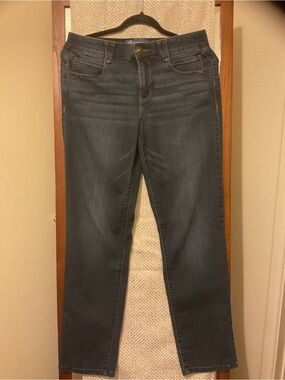 Democracy Women's Straight Leg Jeans in Dark Indigo